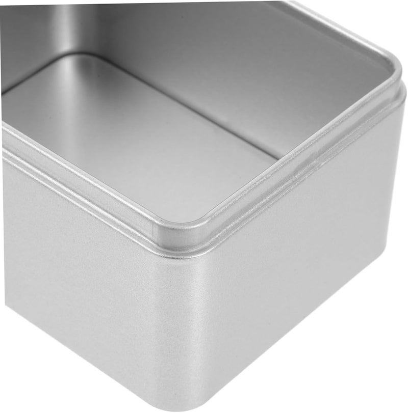 Portable Tinplate Storage Box for Sewing Accessories and Greeting Cards Multifunctional Organizer for Home Office and Travel Sturdy and Lightweight Design Medium - Image 3