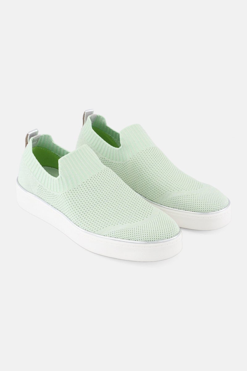 XOXO Women Slip On Casual Shoes, Mint Green - Image 1