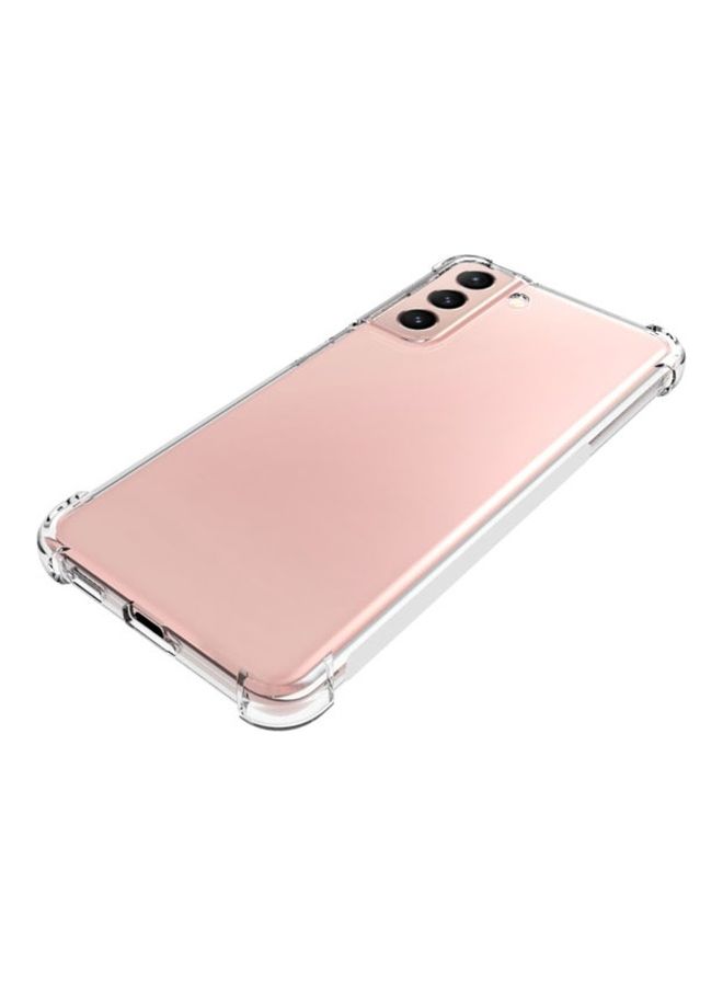 اليشمك جراب خلفي ديفيندر لهاتف سامسونج جالاكسي S21 FE شفاف شفاف - Image 2