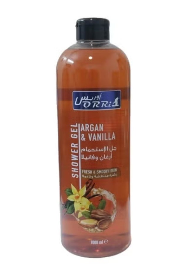 Orris Shower Gel Argan And Vanilla 1000 Ml - Image 1