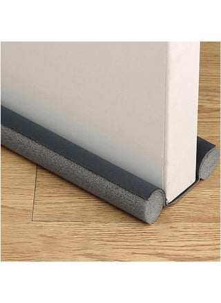 Twin Door Draft Stopper, Double Side Under Door Bottom Seal Strip Noise Blocker | Door Sweep Draft Blocker for Door | 39L x 1W x 3T(cm) | Black - pzsku/Z192F8141EDD74ECCE5A2Z/45/_/1720066888/077f2b60-06c1-475a-bf75-085bc9b6ba85