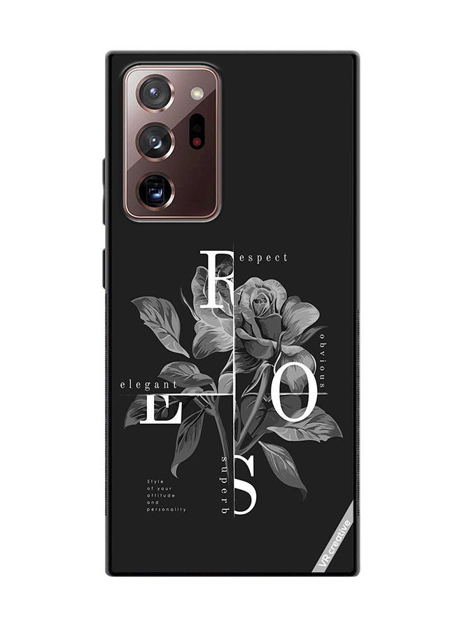 VR CREATIVE Protective Case Cover For Samsung Galaxy Note20 Ultra 5G Flower Design Multicolour - Image 1