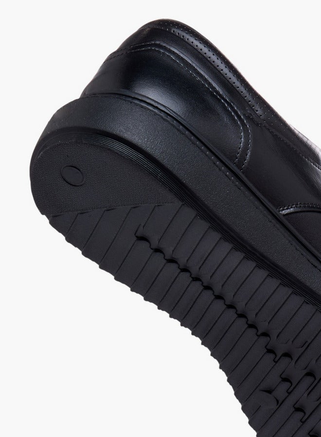 LBL by Shoexpress Solid Lace-Up Derby Shoes - Image 5