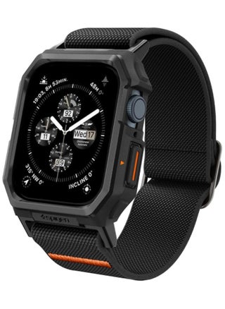 Lite Fit Pro Case with Band for Apple Watch 45mm Series 9/8/7 - Matte Black - pzsku/Z192FD3E3D7D439EAA2A6Z/45/_/1731674558/25ccbc65-4b69-44f2-86fc-f4f750fe8d3c