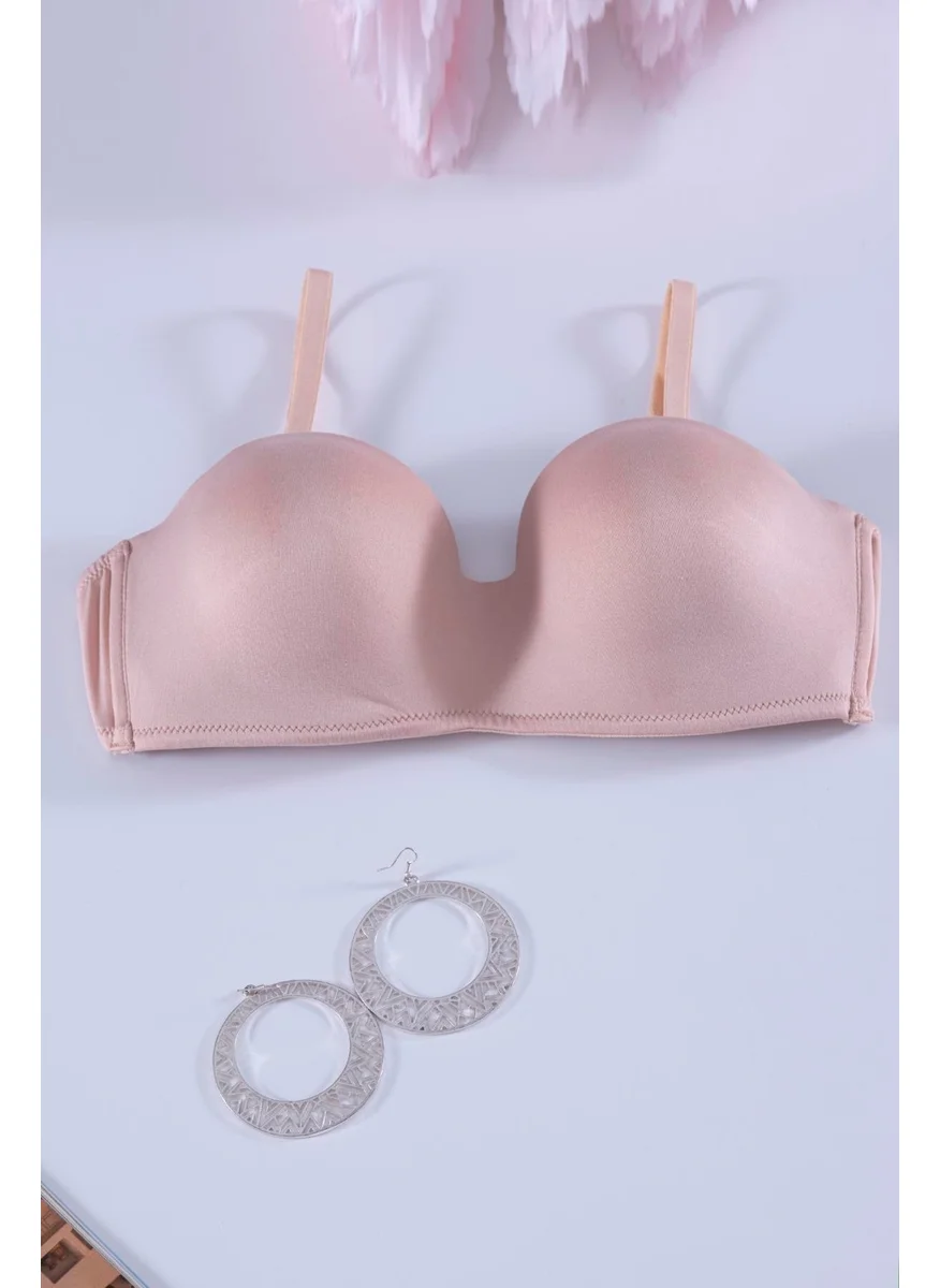 For You Lingerie Full Cup Nude Strapless Bra