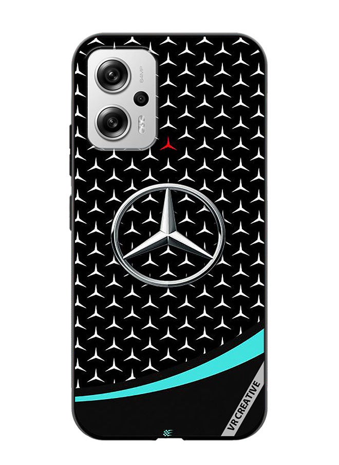 VR CREATIVE - Protective Case Cover For Xiaomi Redmi Note 11T Pro Mercedes Amg Petronas F1 Design Multicolour - Image 1