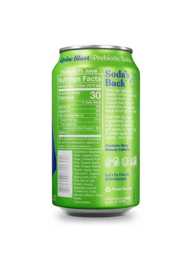 Poppi Alpin Punch Prebiotic Drink - Image 3