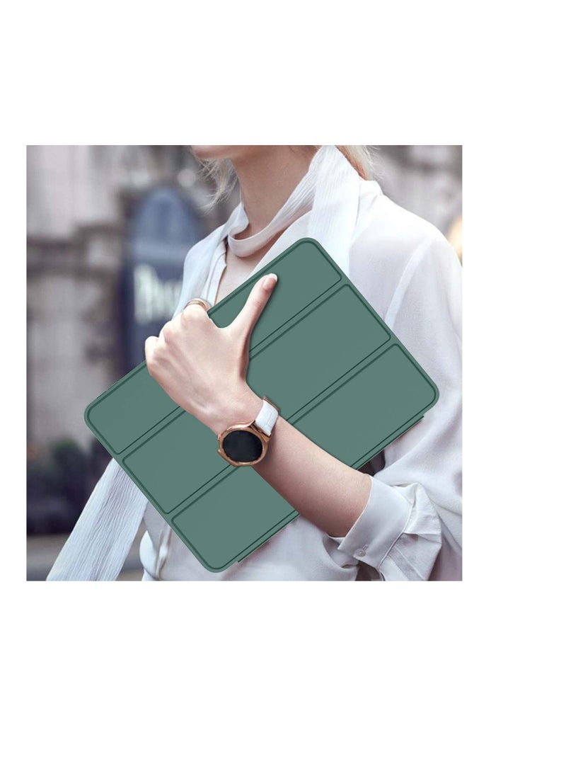 Smart Case Compatible with iPad Pro 9.7 Case 2016 (Old Model) Case Flip Cover Leather Case Soft TPU Back And Trifold Stand With Auto Sleep For iPad Pro 9.7, A1673 A1674 A1675) (Green)