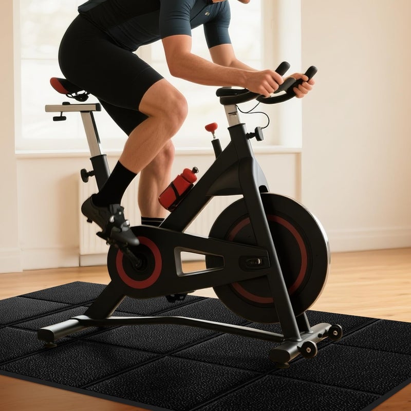 THAILE Treadmill Walking Pad Mat for Carpet Floor, Hardwood Floors Protectior, 79x39 Under Treadmill/Walking Pad/Exercise Bike Mat on Carpet, Mat for Treadmills, Non-Slip, Waterproof, Noise Shock Absorption - Image 4