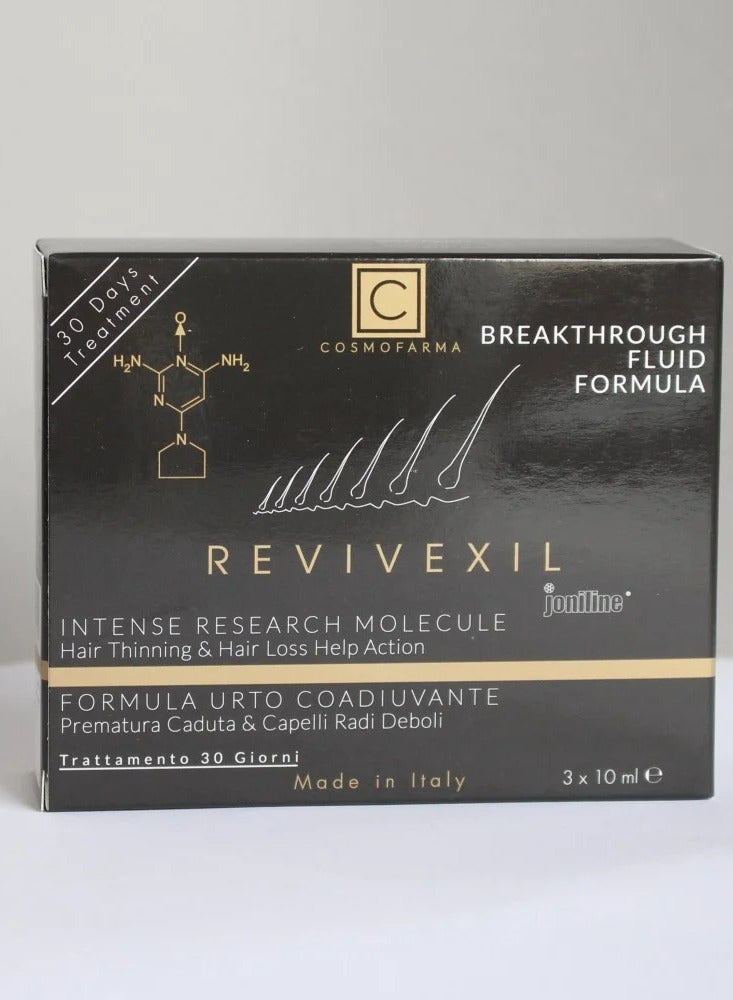 Cosmofarma 3-Piece Hair Loss Lotion Set 10ml - Image 3