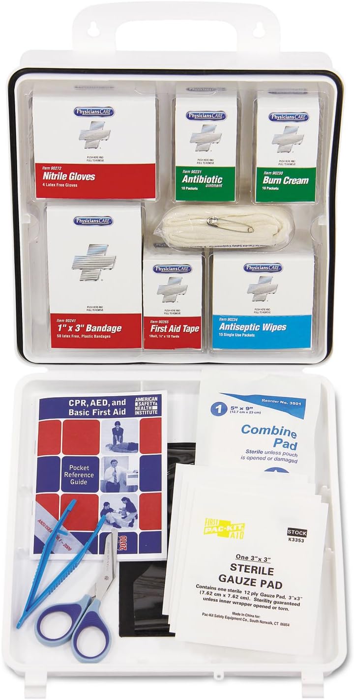 acme PhysiciansCare 90370 Xpress First Aid Complete ANSI Kit Refill System 99 Pieces