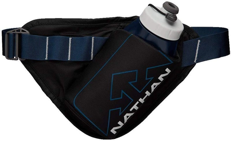 NATHAN Hydration Waist Pack with Storage Pocket & Run Flask 22oz Adjustable Belt – Running, Hiking, Camping, Cycling - Image 1