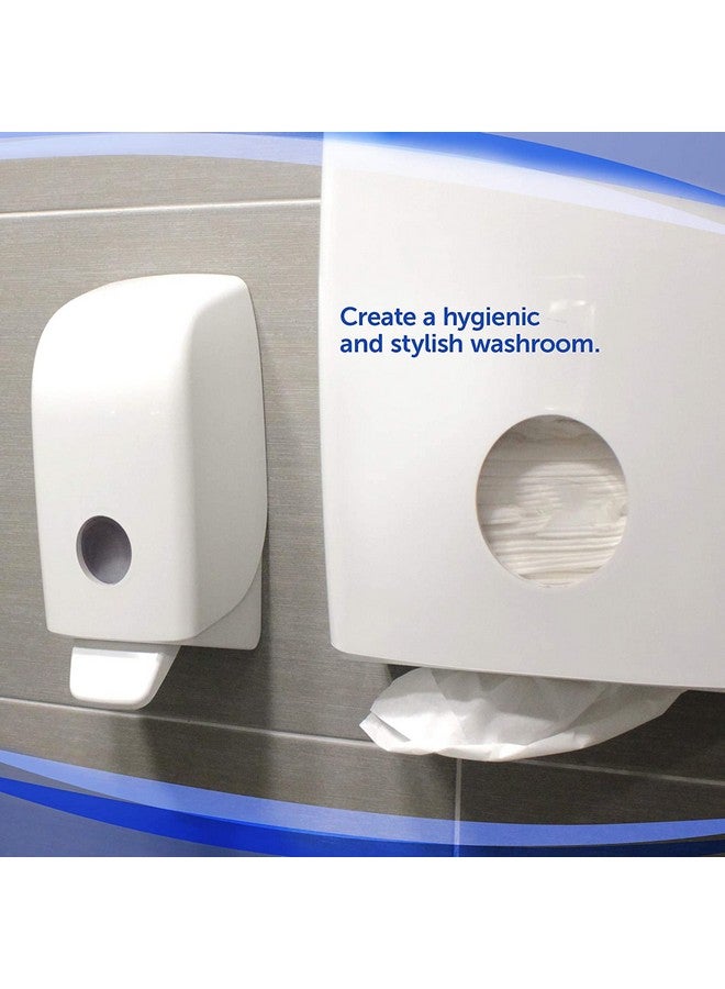 Kimberly-Clark Professional® Aquarius® Handwash/Foam Soap/Sanitiser Dispenser Combo with Scott® Luxury Foam Soap Refill (1L) (69480B) - Image 3