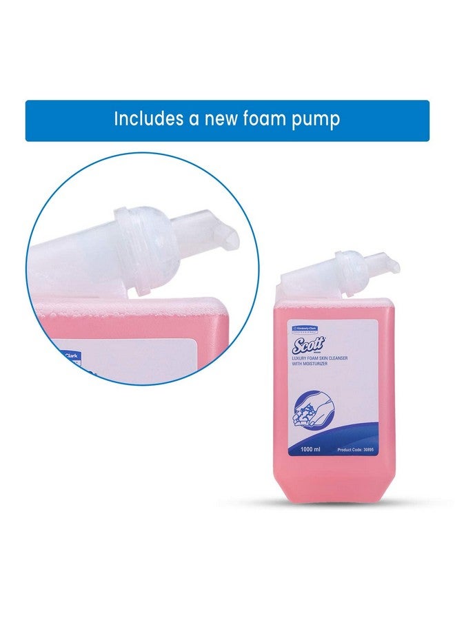 Kimberly-Clark Professional® Aquarius® Handwash/Foam Soap/Sanitiser Dispenser Combo with Scott® Luxury Foam Soap Refill (1L) (69480B) - Image 5