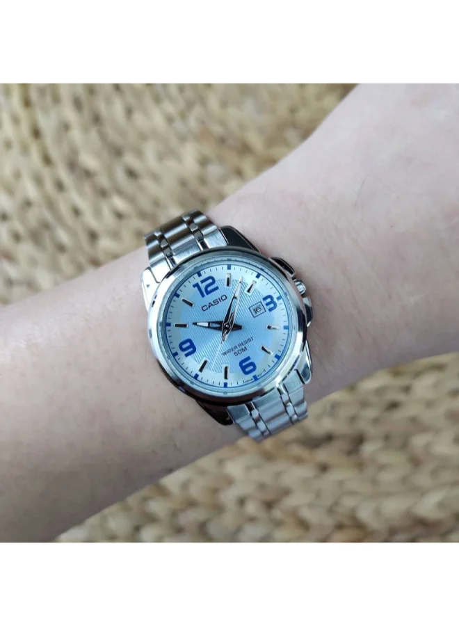 CASIO Women's Stainless Steel Analog Watch LTP-1314D-2A - 33.1 mm