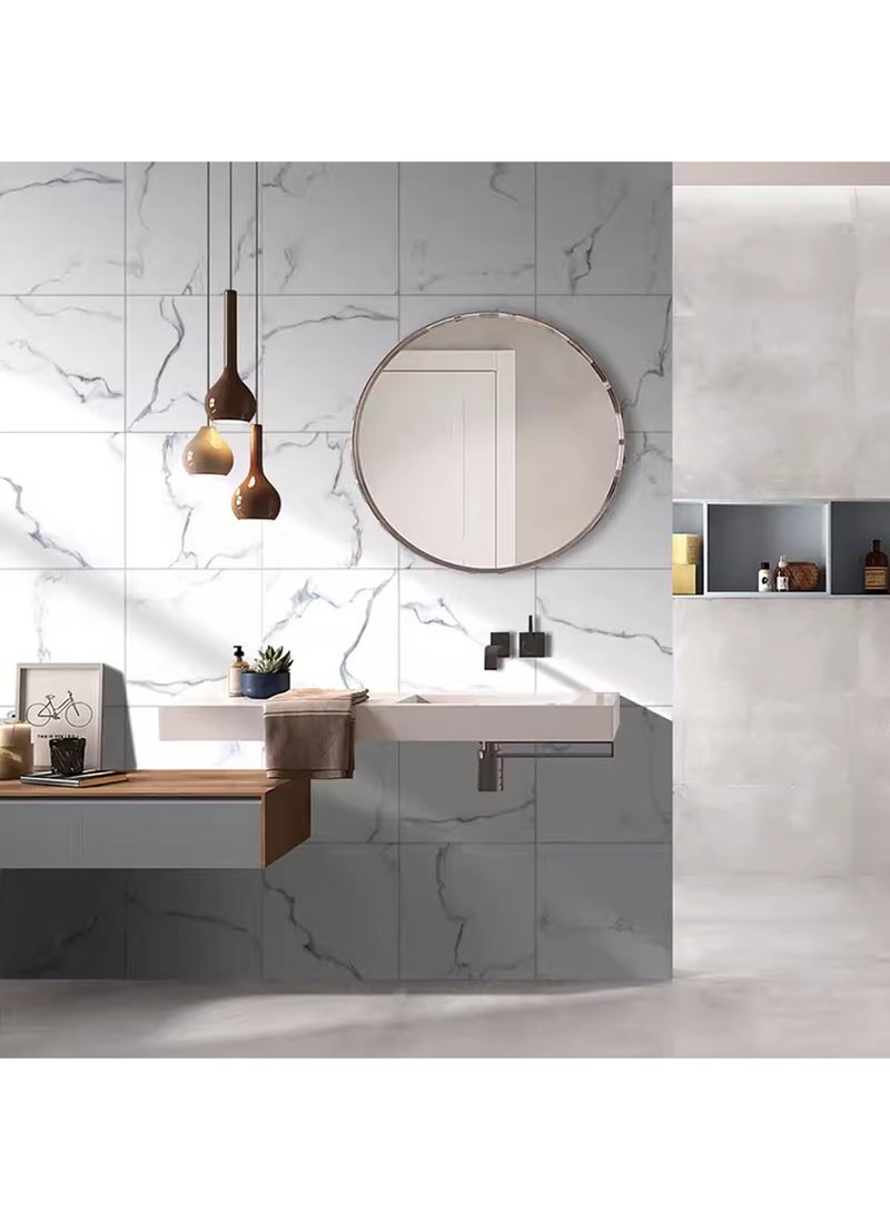 Sharpdo 10Pcs 3D Wall Sticker Set Multicolour Waterproof Wallpaper Panels Wall Decoration Covering  for Kitchen And Living Room 30 x 30CM - Image 1