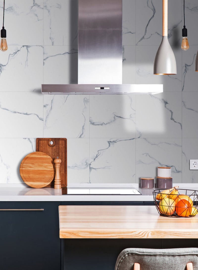 Sharpdo 10Pcs 3D Wall Sticker Set Multicolour Waterproof Wallpaper Panels Wall Decoration Covering  for Kitchen And Living Room 30 x 30CM - Image 3