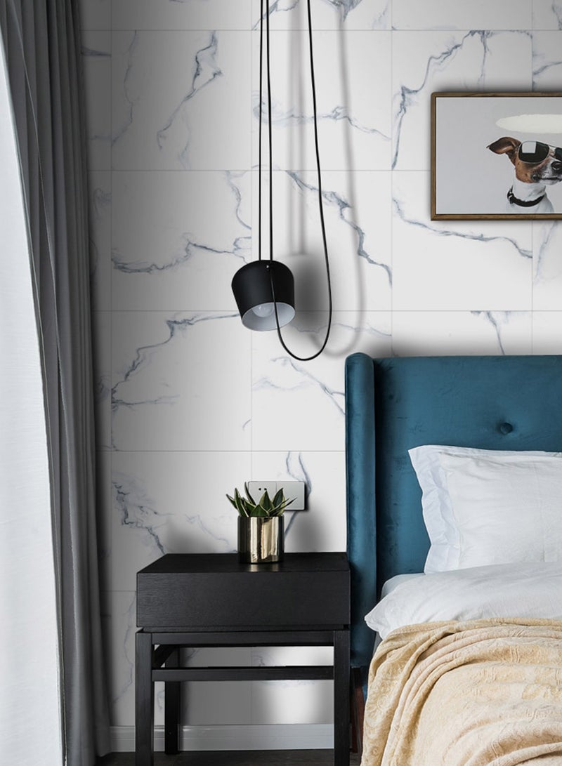 Sharpdo 10Pcs 3D Wall Sticker Set Multicolour Waterproof Wallpaper Panels Wall Decoration Covering  for Kitchen And Living Room 30 x 30CM - Image 4