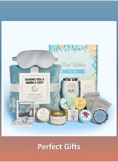 Generic Gifts Basket for Women - Birthday Gifts for Women, Set Contains 14 Items Inspirational Gift, Relaxing Spa Care Package for Women Gifts for Her Wife Bestie Sister Female Friend Gift  - Image 1