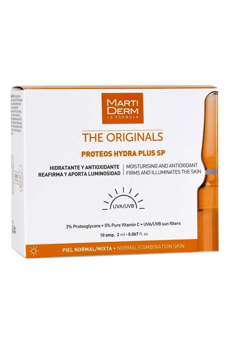 Martiderm The Originals Proteos Hydra Plus Sp Ampoles for the Treatment of Wrinkles 10units - Image 1