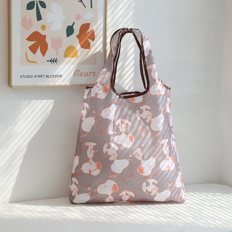 Cartoon Cute Coolomi Large Capacity Environmental Protection Bag Portable Folding Supermarket Shopping Bag Lightweight Cloth Bag Shoulder Bag - Image 1