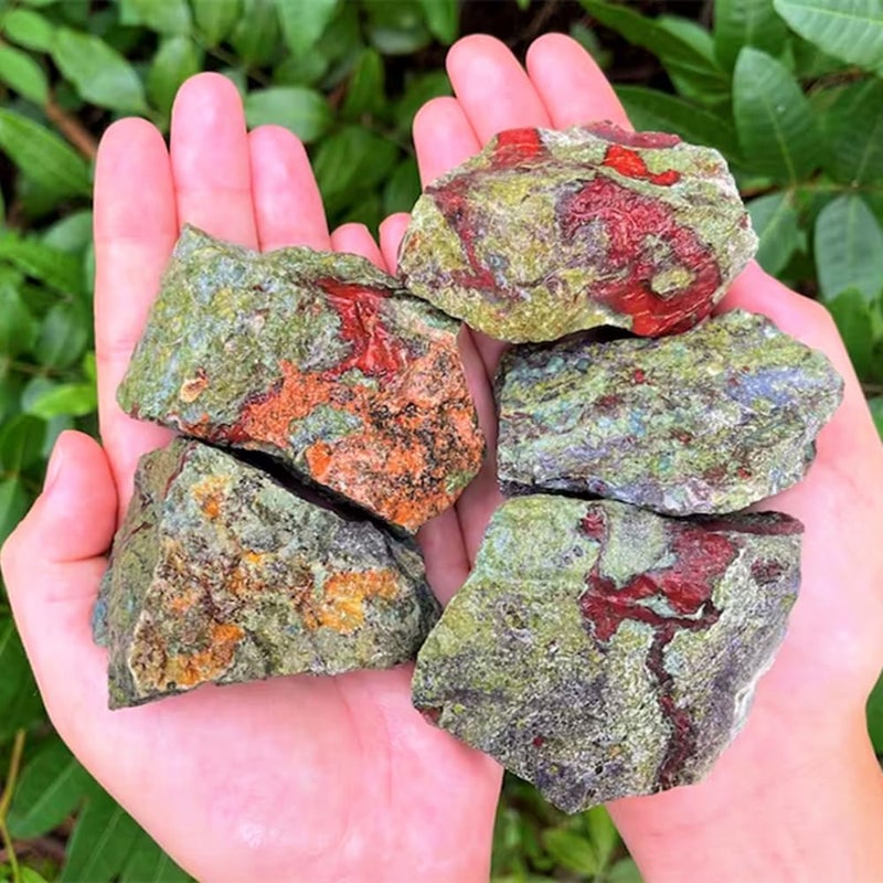 Zenkeeper Zenkeeper 1 Lb Large Rough Dragon Blood Stone Raw Dragon Blood Crystal Stone Natural Dragon Blood Crystal Stone Mineral Specimen Gemstone Healing Crystals and Stones 