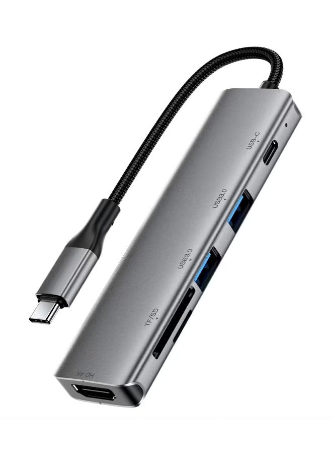AceFast USB-C Docking Station J18 6-in-1 - Image 1