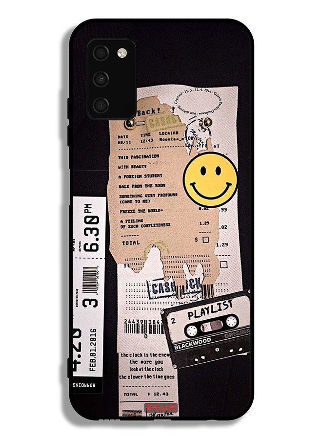 Tolwak Samsung Galaxy A03s Protective Case Cover Playlist Sticker - Image 1