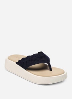 GNIST Knitted Strap Thong Slippers by Styli  - Image 1