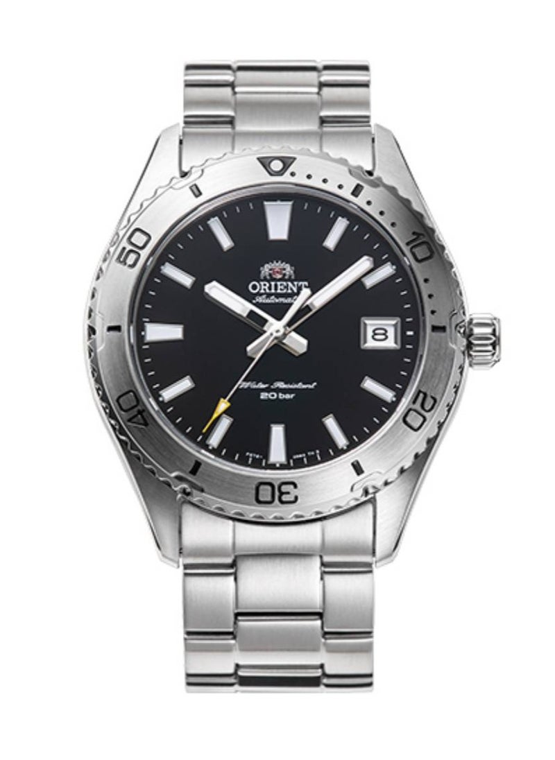 ORIENT - Automatic Black Dial Stainless Steel Men's Watch RA-AC0Q01B - Image 1
