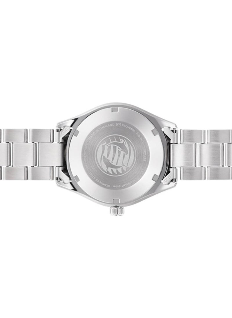 ORIENT - Automatic Black Dial Stainless Steel Men's Watch RA-AC0Q01B - Image 1