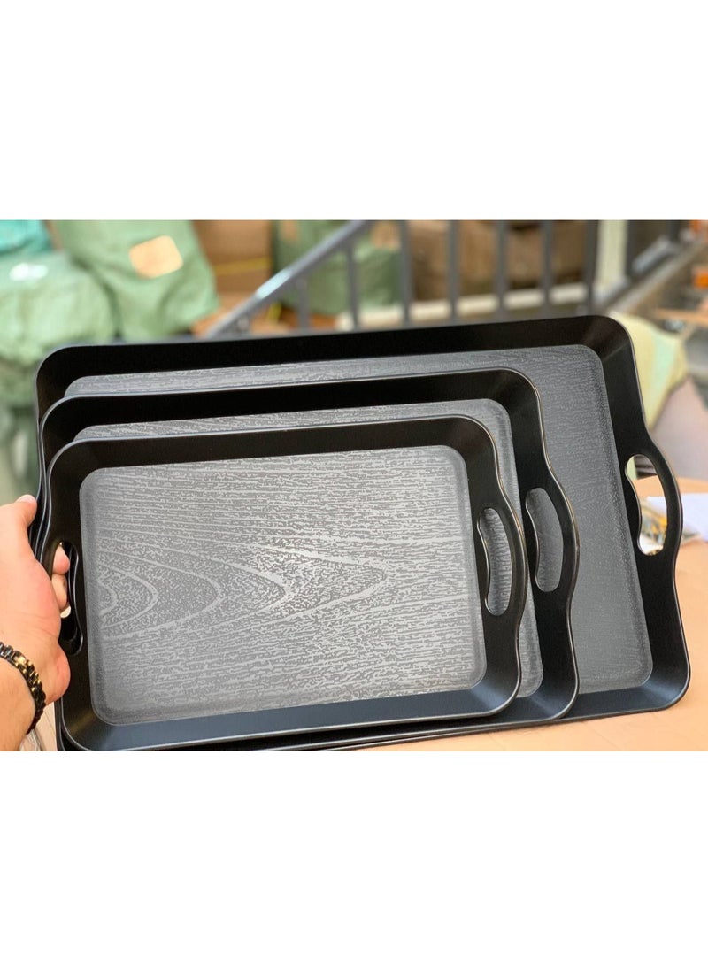 Generic 3-piece fast food tray set  - Image 3