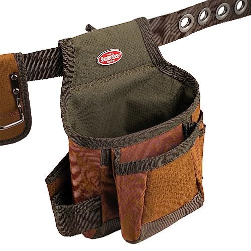 Bucket Boss 50200 Two Bag Tool Belt in Brown - Image 5