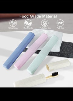 Craftman Travel Toothbrush Case, Breathable Plastic Toothbrush Holder for Home Travel  Business Camping  School  - Image 2