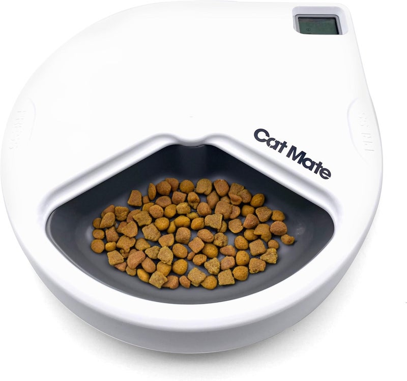 Cat Mate C300 Automatic Digital Pet Feeder for Dogs and Cats BPA and BHT Free with Ice Pack - Image 1