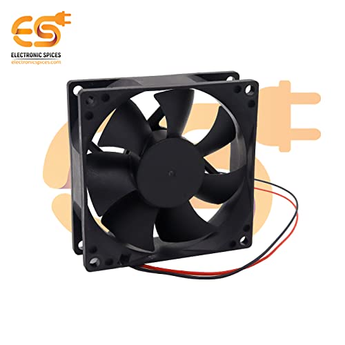 Electronicspices Electronic Spices Small 8025 3 Inch (80x80x25mm) Brushless 12v Dc Exhaust Cooling Fan Single Piece - Image 5