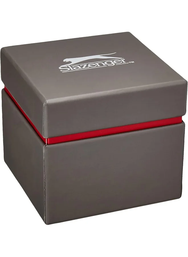 Slazenger Slazenger Unisex 2035 Movement Watch, Analog Display and Silicone Strap - SL.9.6370.3.01, Pink