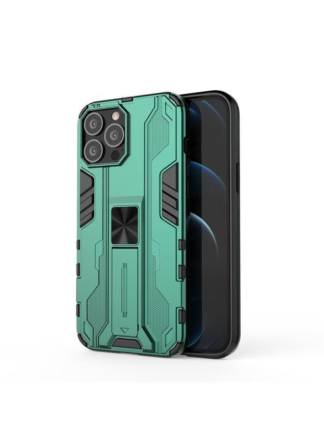 Zaboon Case For iPhone 13 Pro Max Supersonic PC + TPU Shock-proof Protective Case with Holder - Image 1