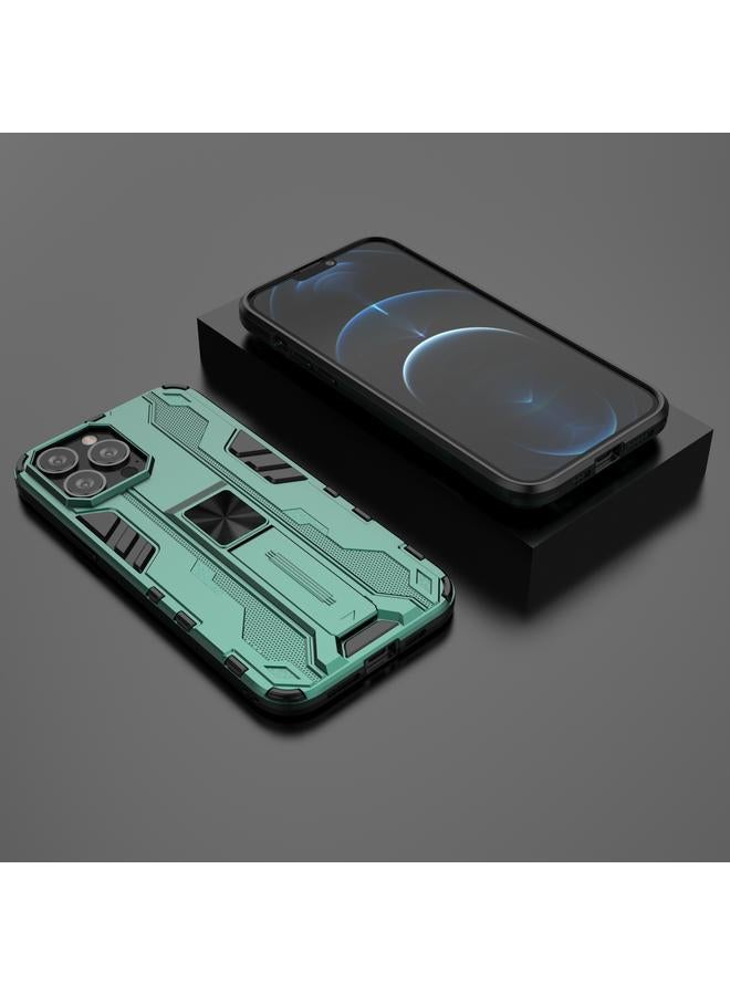 Zaboon Case For iPhone 13 Pro Max Supersonic PC + TPU Shock-proof Protective Case with Holder - Image 2