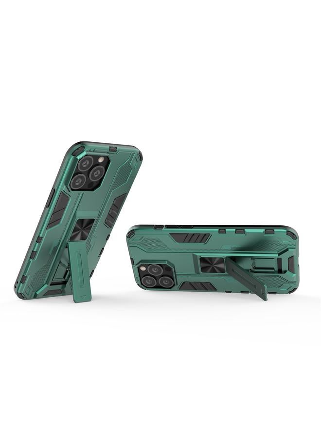 Zaboon Case For iPhone 13 Pro Max Supersonic PC + TPU Shock-proof Protective Case with Holder - Image 4