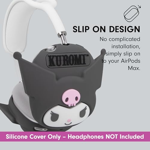 Sonix x Sanrio Protective Case Cover for AirPods Max Headphones | Silicone Cover Case | Kuromi - Image 4