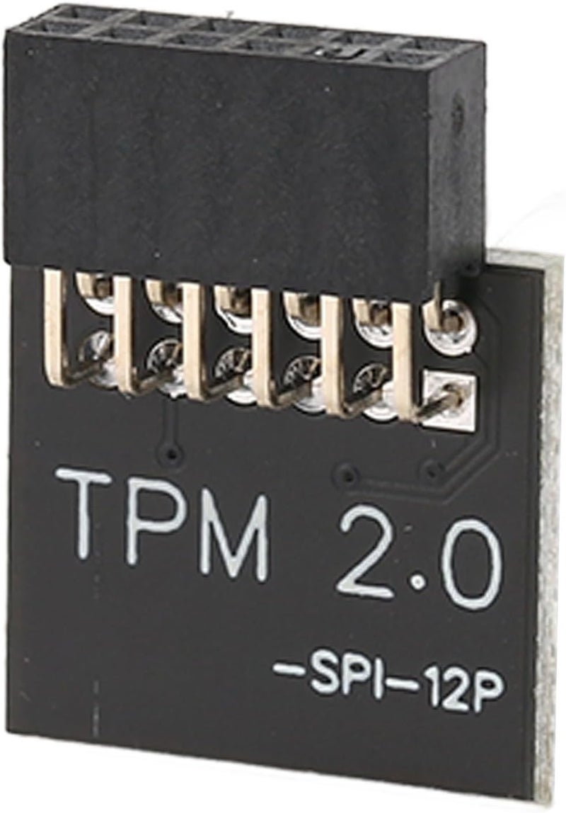 جودة حسب المواصفات وحدة تشفير TPM 2.0، وحدة أمان للكمبيوتر الشخصي ذات 12 سنًا متوافقة مع اللوحة الأم لنظام 11 2.0 مواد خفيفة معالجة طرق تركيب عالمية تصميم عملي شائع بالسوق يمكن الدمج مع منتجات - Image 4