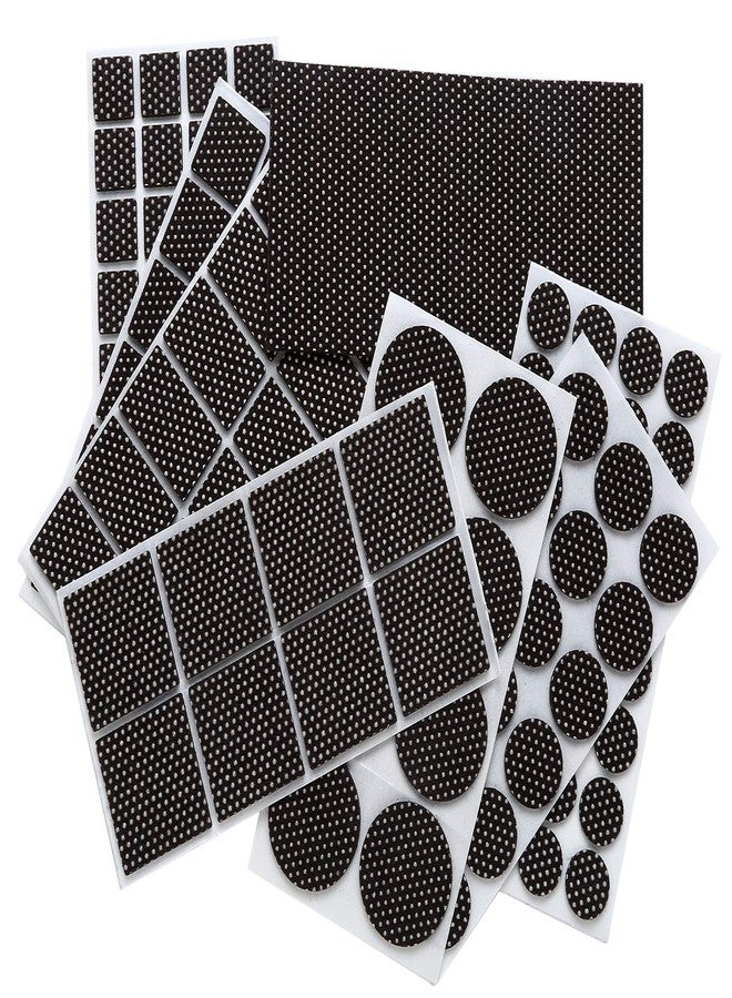Furnigear Non Slip Furniture Pads - Furnigear Premium 129 Pack Furniture Grippers Adhesive Furniture Felt Pads, Silicone Points Surface Keep in Place Furniture - Best Floor Protectors - Image 1