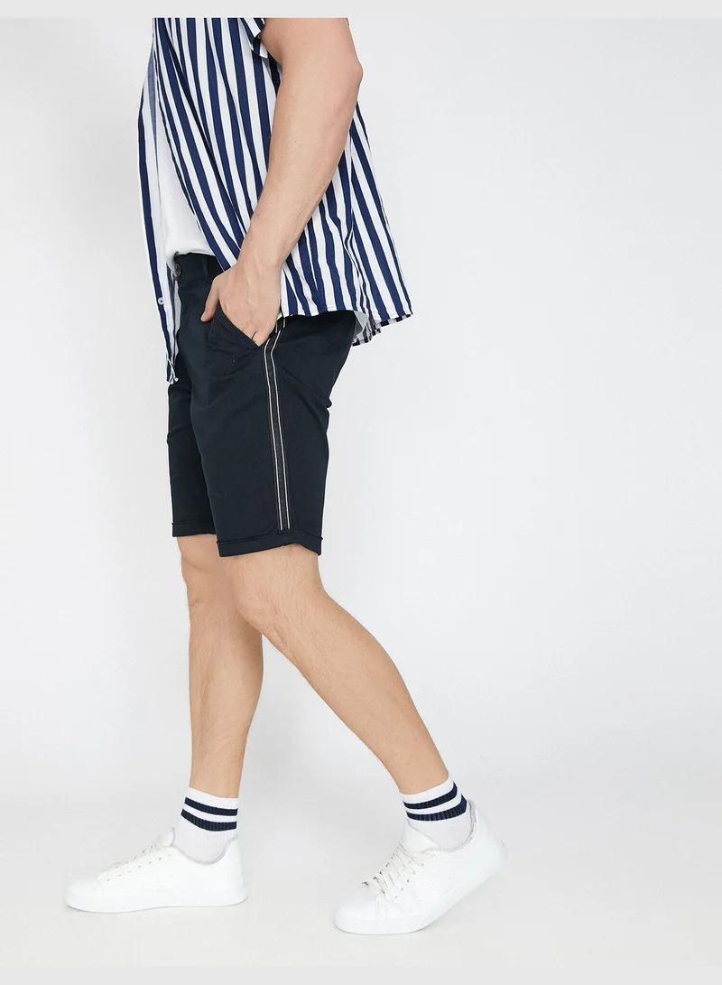 KOTON Banded Detailed Shorts