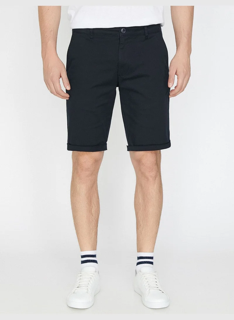 KOTON Banded Detailed Shorts