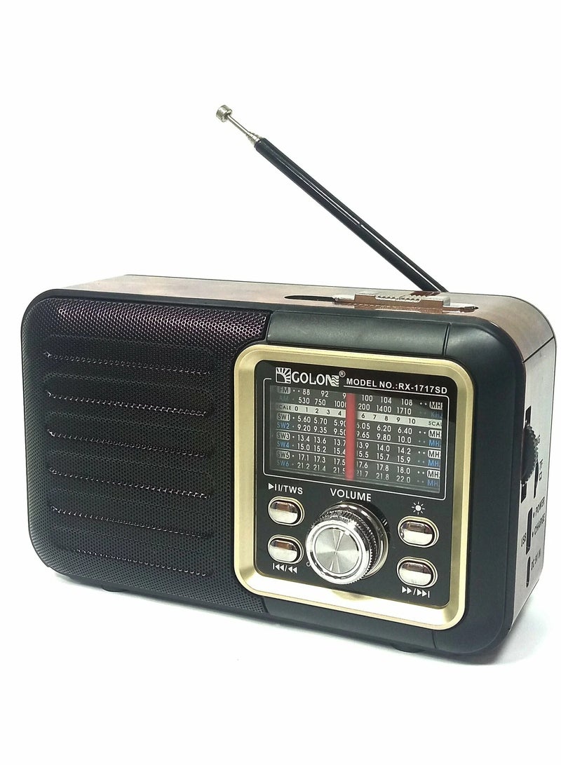 جولون جهاز استقبال راديو FM مع مشغل MP3 ولوحة شمسية - Image 3