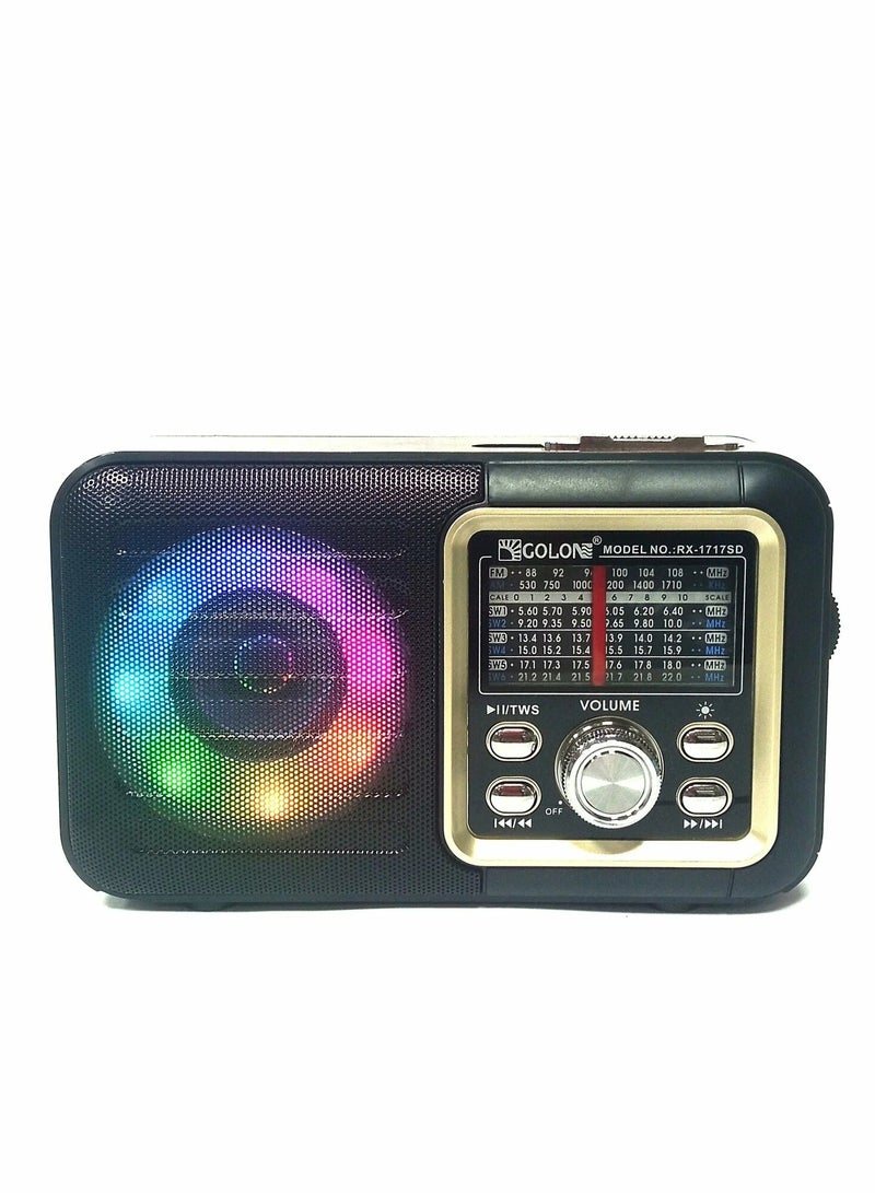 جولون جهاز استقبال راديو FM مع مشغل MP3 ولوحة شمسية - Image 2