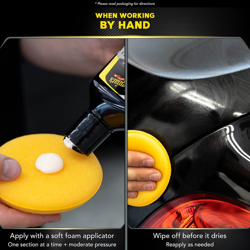 Meguiar's Ultimate Compound, 20 Oz - Remove Scratches, Swirl Marks and Oxidation While You Restore Color and Clarity for a Showroom Shine - Safe and Effective on All Glossy Paints and Clear Coats - Image 4