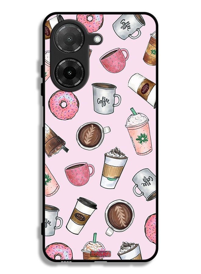 Tolwak Xiaomi Redmi A5 4G Protective Case Cover Coffee Lover Art - Image 1