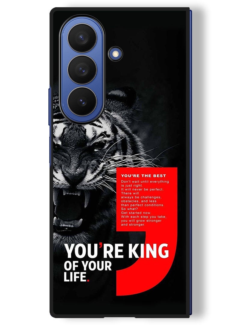 Theodor Case Compatible with Samsung Galaxy Z Fold 7 - 8 Inch Protection Shockproof Bumper Cover YouR King - Image 1